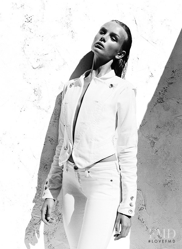 Tuva Alfredsson Mellbert featured in  the STRÖM lookbook for Spring/Summer 2014