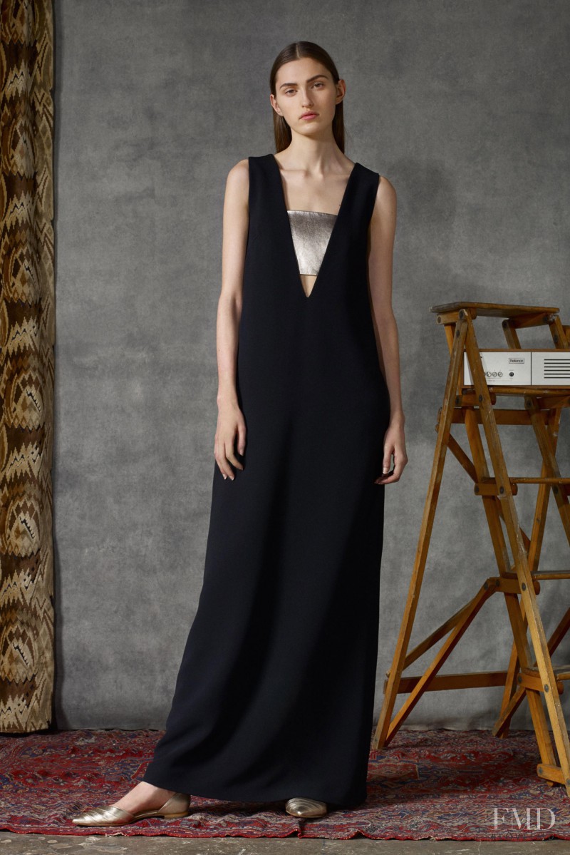 Zoe Huxford featured in  the Osman by Osman Yousefzada fashion show for Pre-Fall 2015