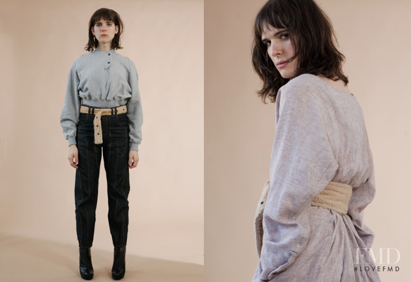 Hari Nef featured in  the Vejas lookbook for Autumn/Winter 2016