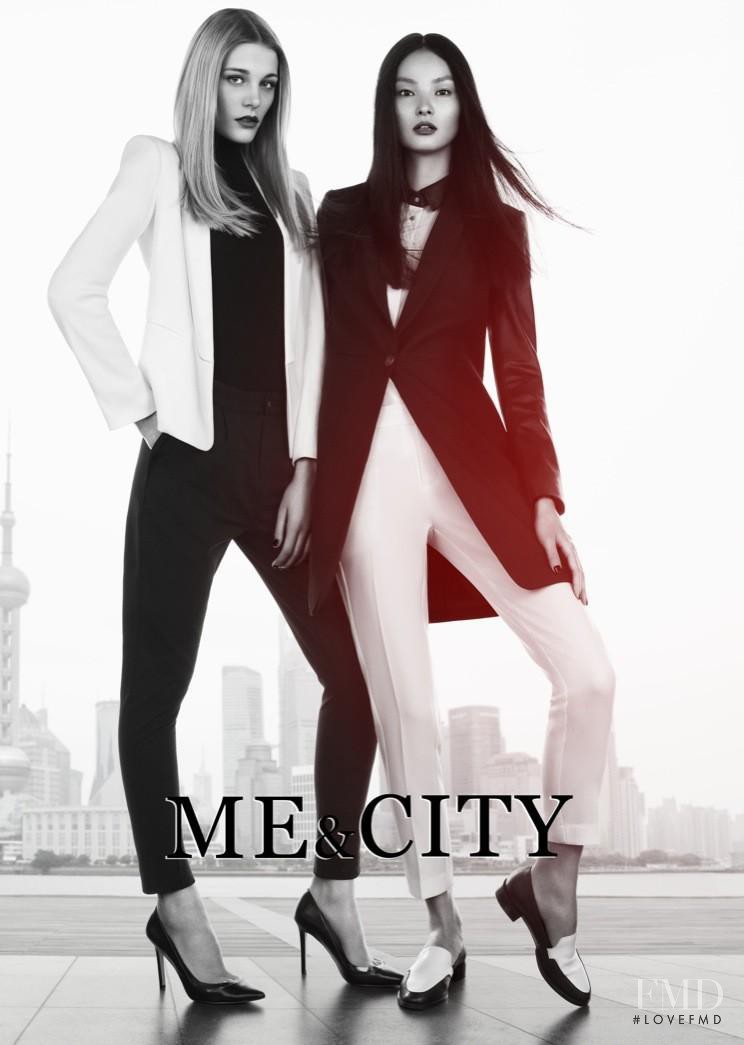 Erika Pattison featured in  the Me & City advertisement for Autumn/Winter 2012