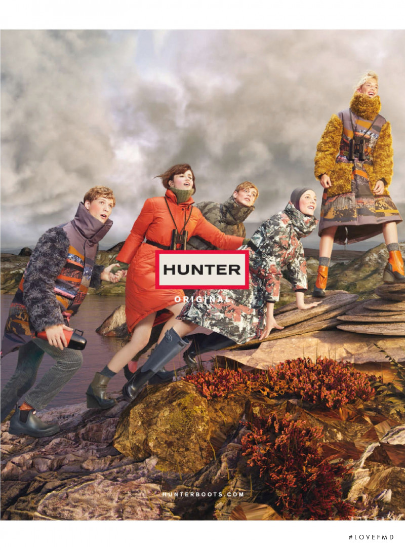 Hunter advertisement for Autumn/Winter 2015