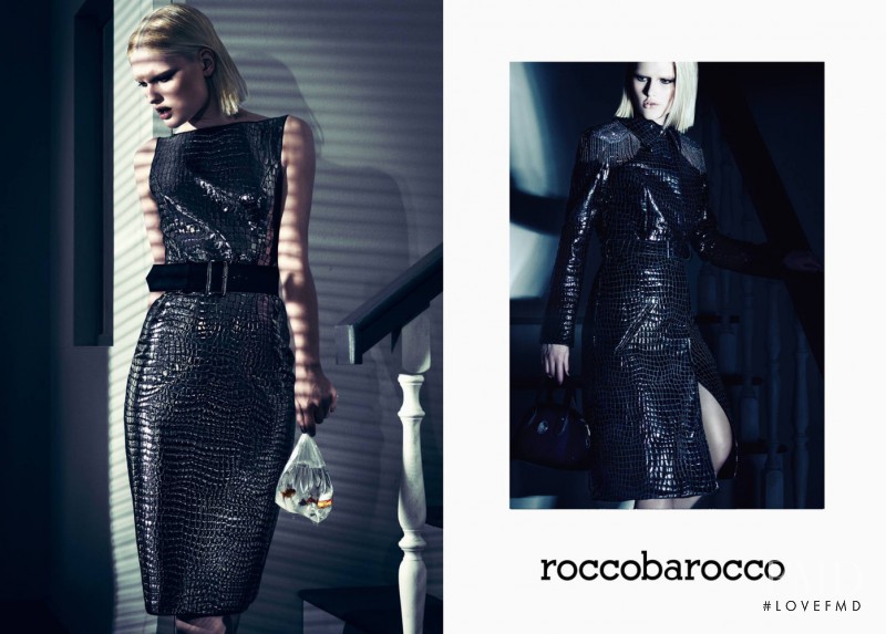 Anna Emilia Saari featured in  the roccobarocco advertisement for Autumn/Winter 2015