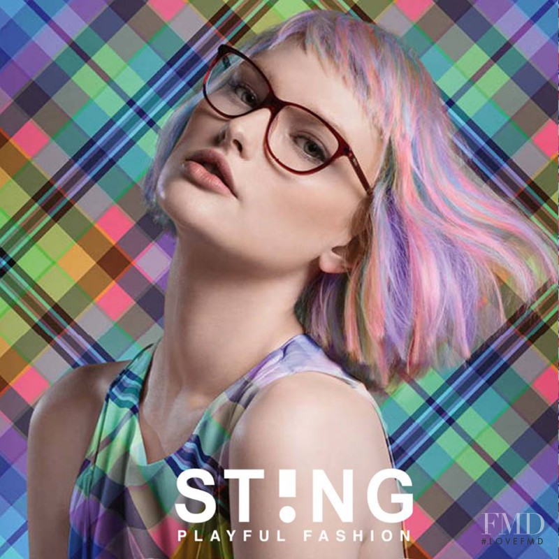 Anna Emilia Saari featured in  the Sting advertisement for Autumn/Winter 2016