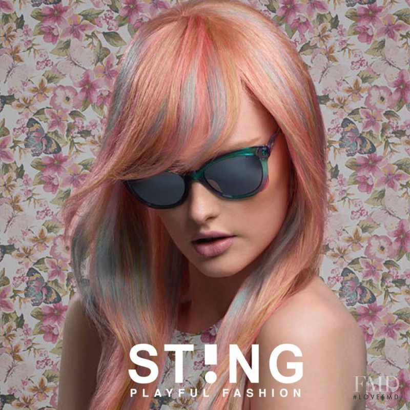 Anna Emilia Saari featured in  the Sting advertisement for Autumn/Winter 2016