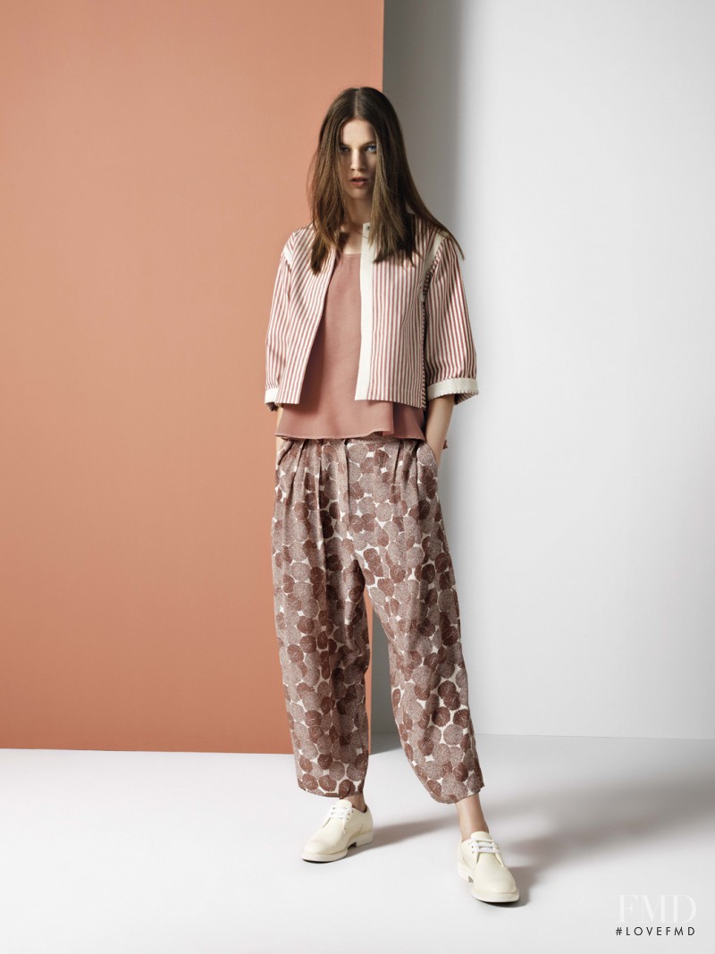 Alicia Tostmann featured in  the Ivories lookbook for Spring/Summer 2015