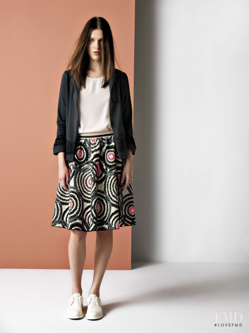 Alicia Tostmann featured in  the Ivories lookbook for Spring/Summer 2015