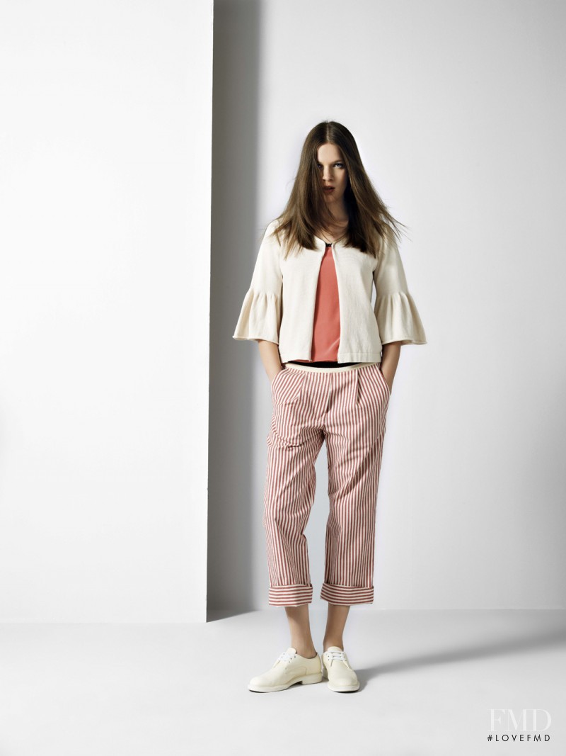 Alicia Tostmann featured in  the Ivories lookbook for Spring/Summer 2015