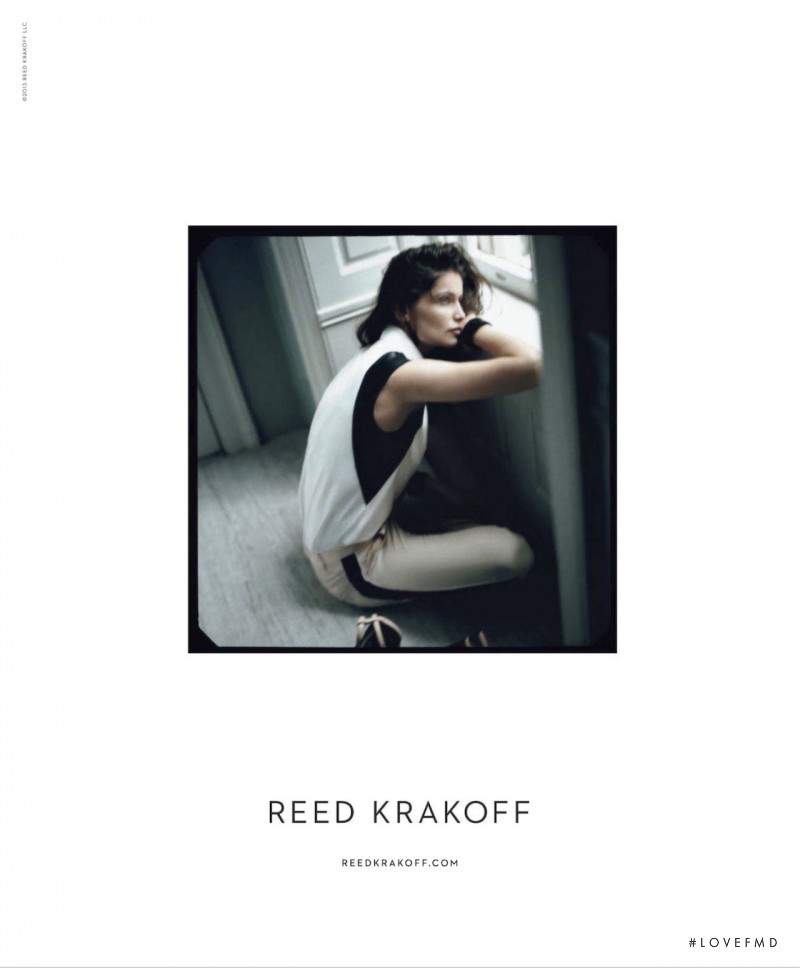Laetitia Casta featured in  the Reed Krakoff advertisement for Spring/Summer 2013