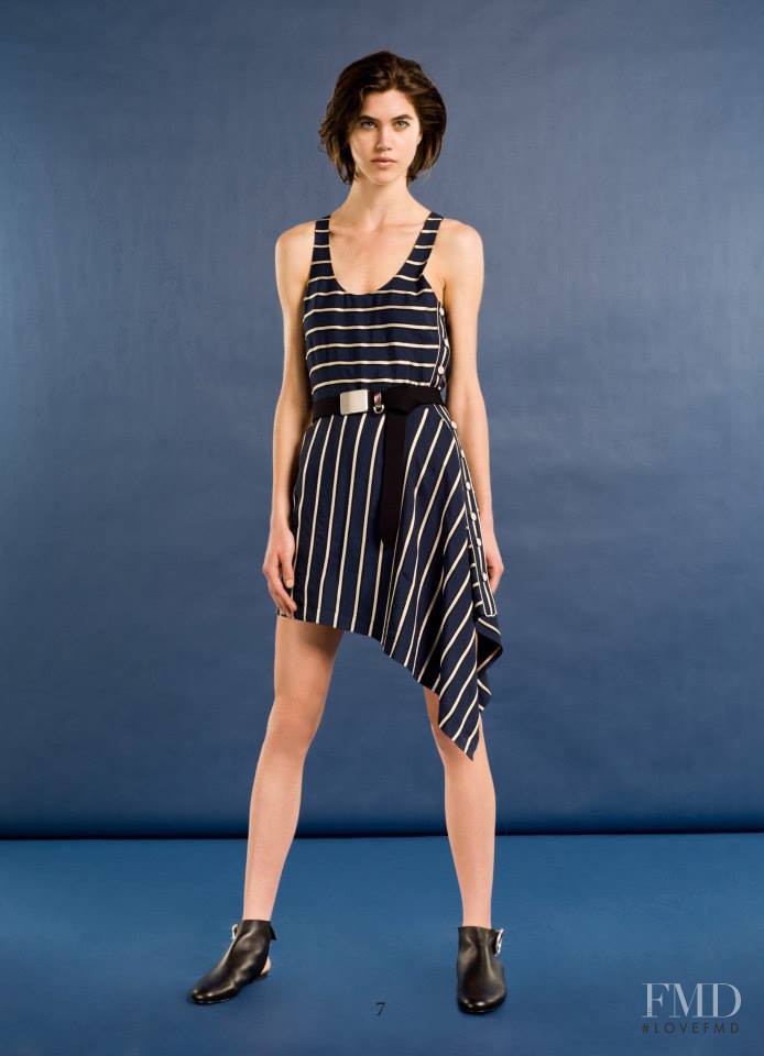 Georgia Graham featured in  the Irfe lookbook for Pre-Spring 2015