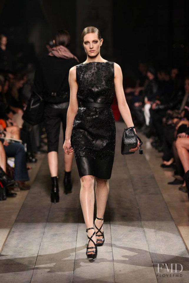 Othilia Simon featured in  the Loewe fashion show for Autumn/Winter 2012