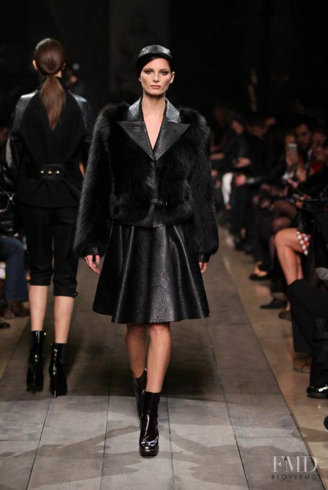 Ava Smith featured in  the Loewe fashion show for Autumn/Winter 2012
