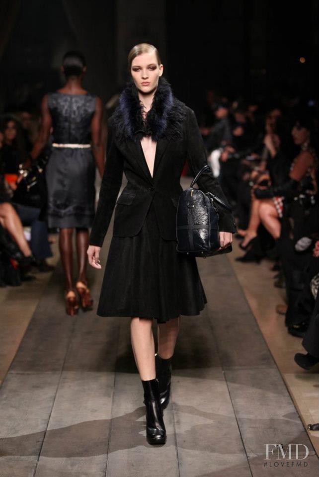 Elena Bartels featured in  the Loewe fashion show for Autumn/Winter 2012
