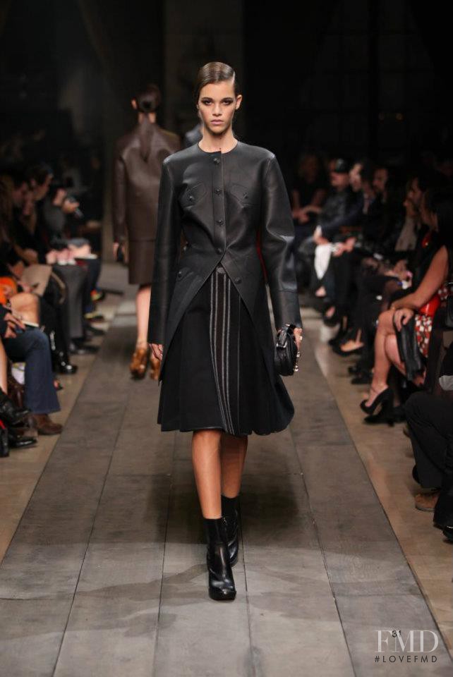 Pauline Hoarau featured in  the Loewe fashion show for Autumn/Winter 2012