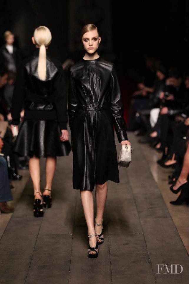 Hedvig Palm featured in  the Loewe fashion show for Autumn/Winter 2012