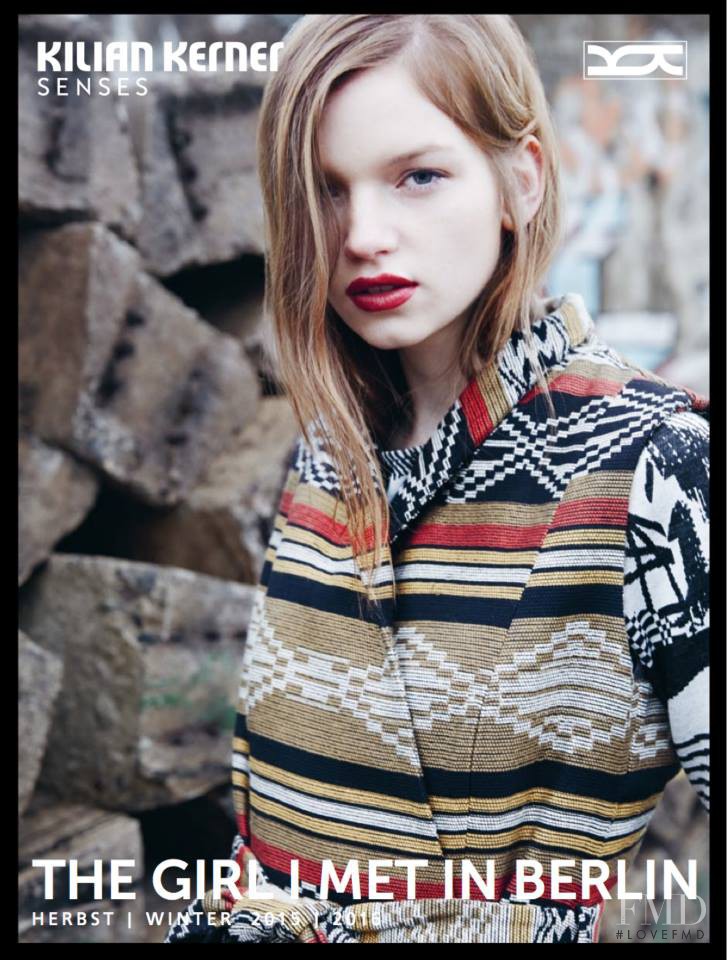 Eva Klimkova featured in  the Kilian Kerner The Girl I Met In Berlin lookbook for Autumn/Winter 2015