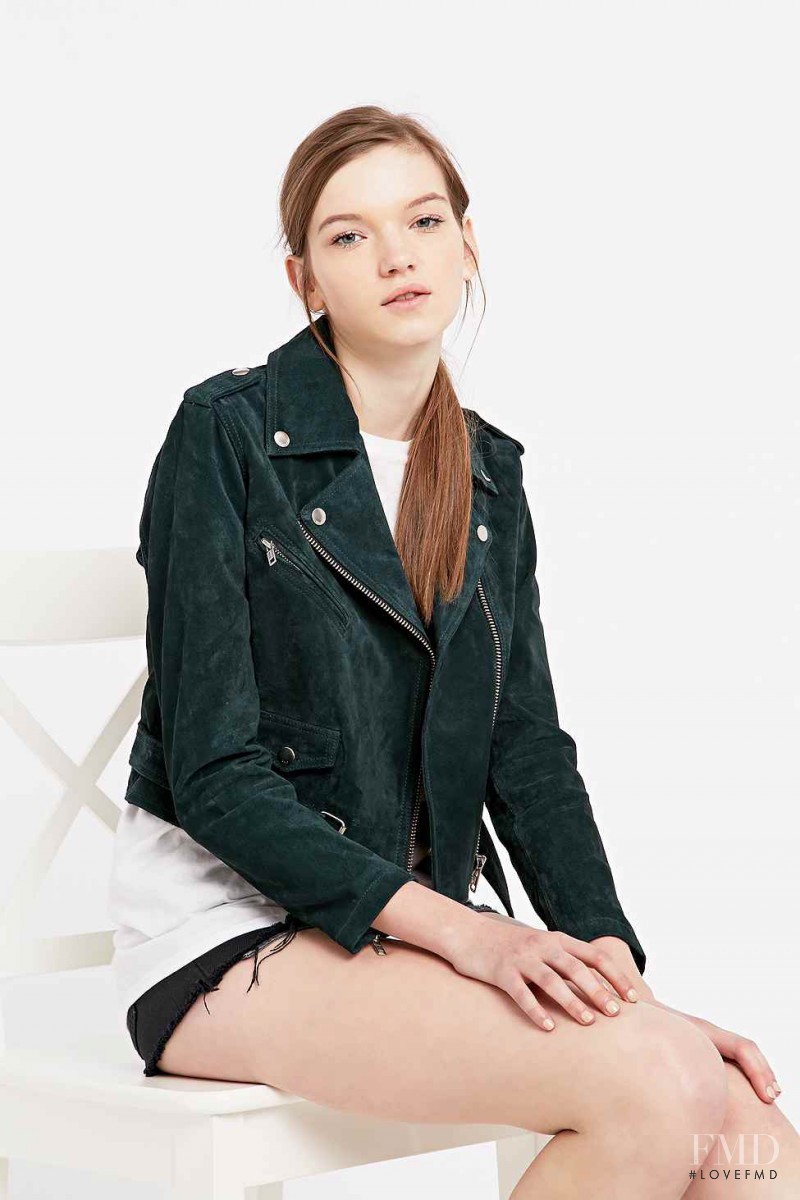 Eva Klimkova featured in  the Urban Outfitters catalogue for Spring/Summer 2015