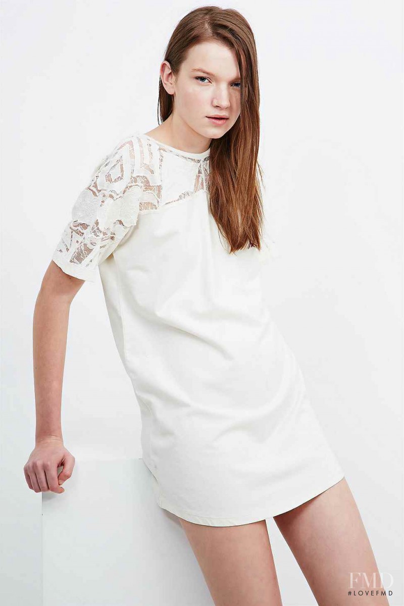 Eva Klimkova featured in  the Urban Outfitters catalogue for Spring/Summer 2015