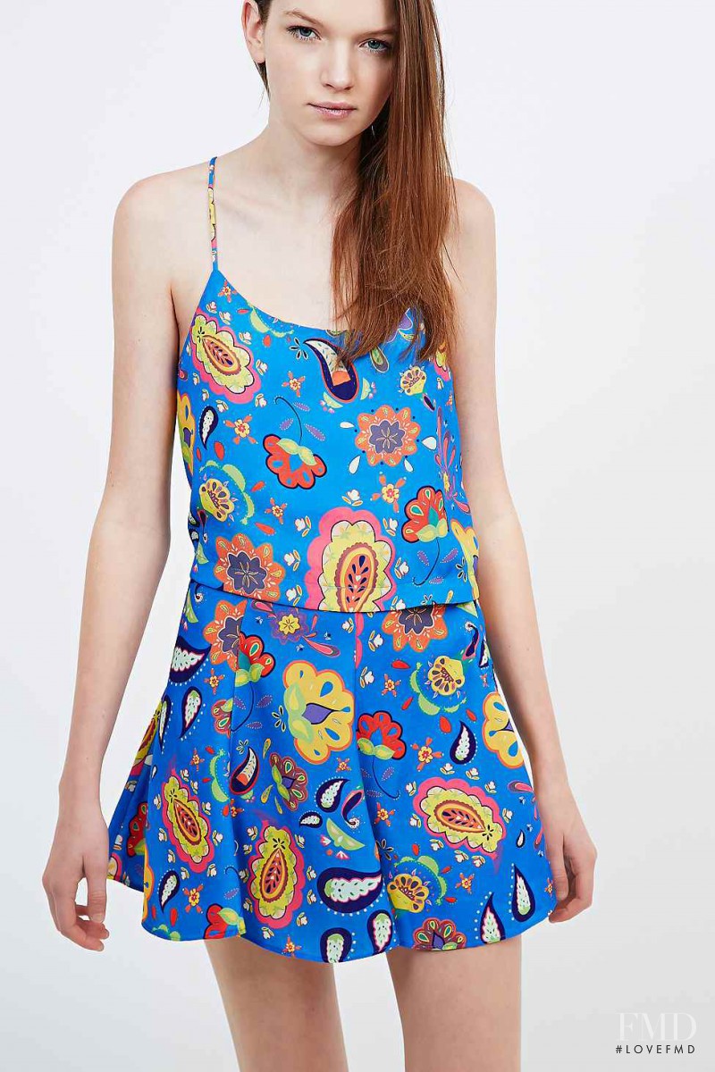 Eva Klimkova featured in  the Urban Outfitters catalogue for Spring/Summer 2015