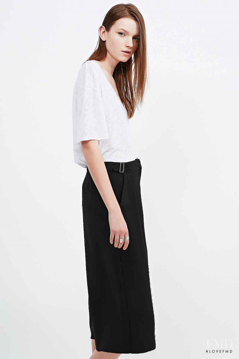 Eva Klimkova featured in  the Urban Outfitters catalogue for Spring/Summer 2015