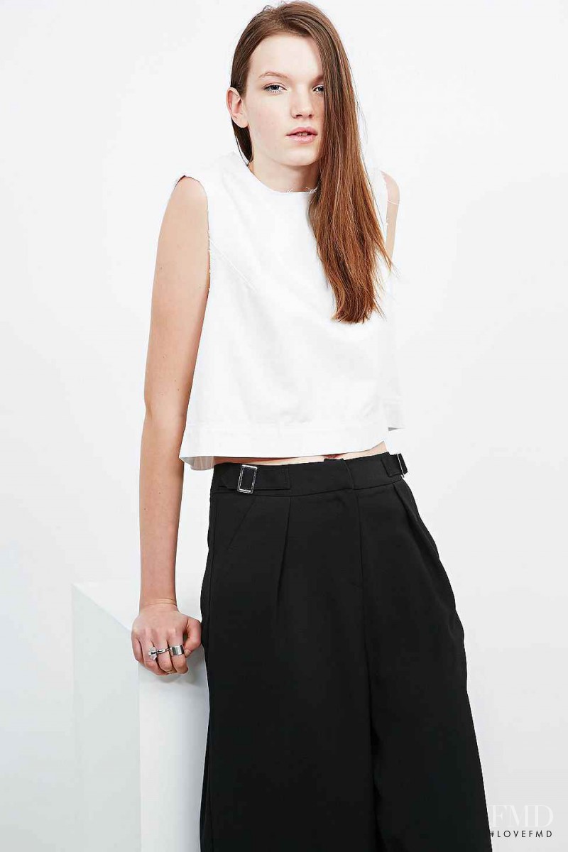 Eva Klimkova featured in  the Urban Outfitters catalogue for Spring/Summer 2015