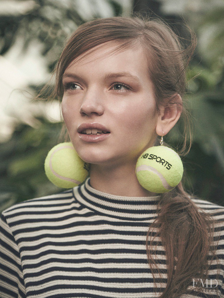 Eva Klimkova featured in  the Urban Outfitters advertisement for Spring/Summer 2015