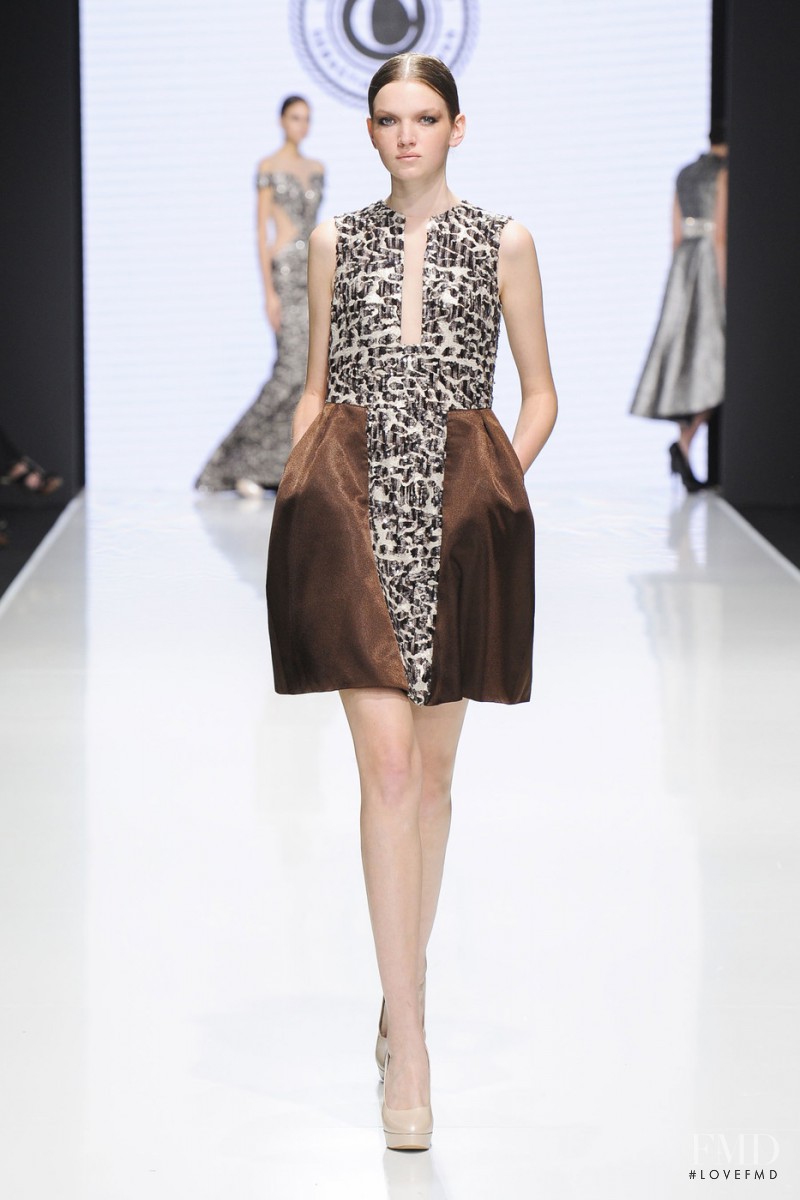 Eva Klimkova featured in  the Couturissimo fashion show for Autumn/Winter 2016
