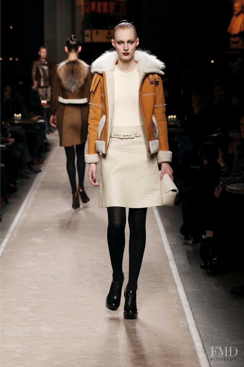 Julia Nobis featured in  the Loewe fashion show for Autumn/Winter 2011