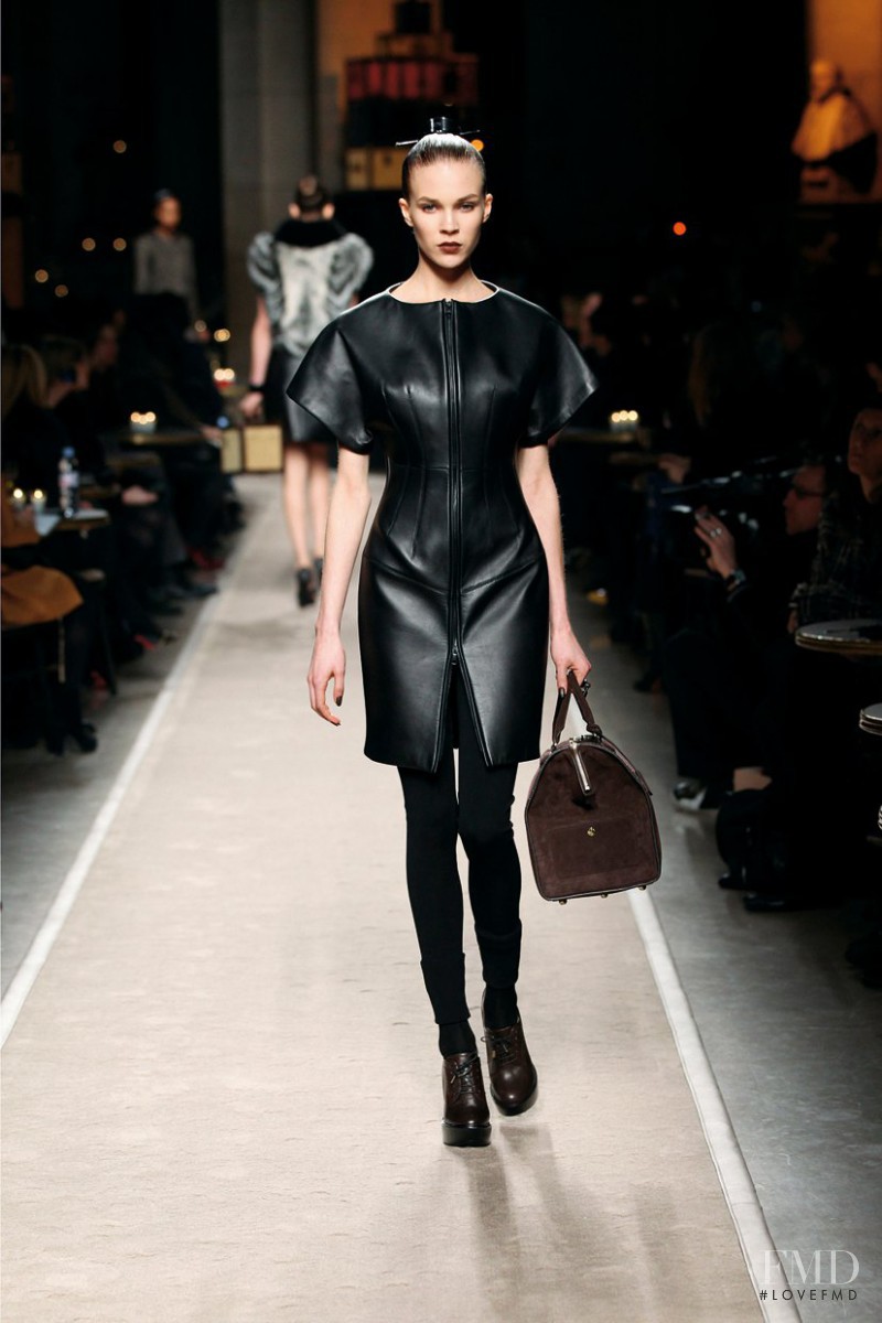 Britt Maren Stavinoha featured in  the Loewe fashion show for Autumn/Winter 2011