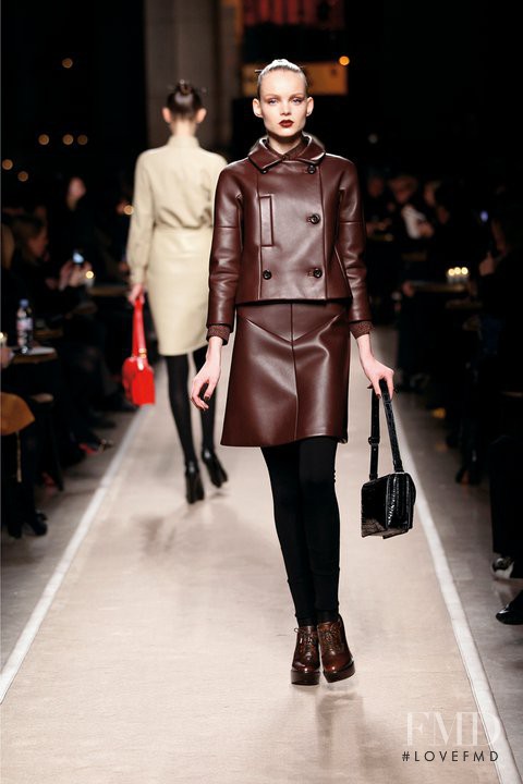 Svea Kloosterhof featured in  the Loewe fashion show for Autumn/Winter 2011