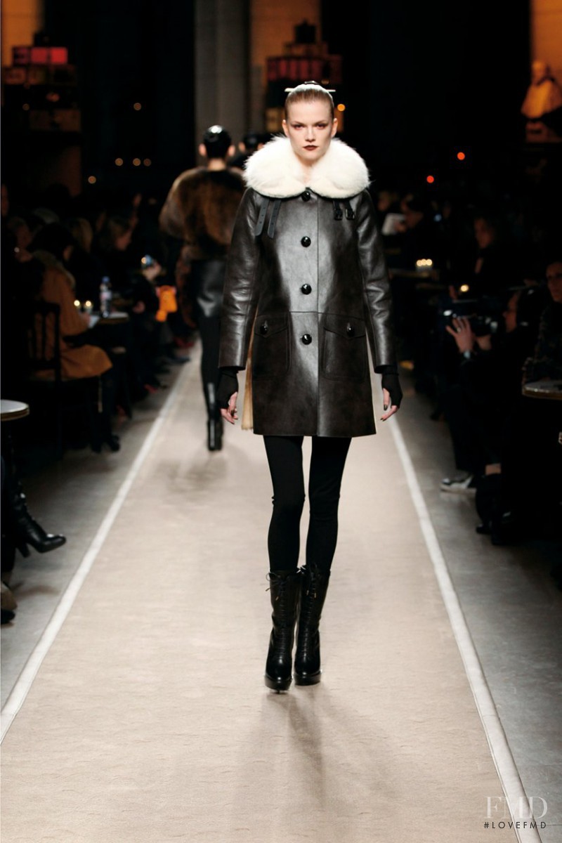 Kasia Struss featured in  the Loewe fashion show for Autumn/Winter 2011