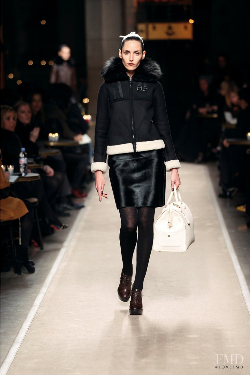 Danielle Zinaich featured in  the Loewe fashion show for Autumn/Winter 2011