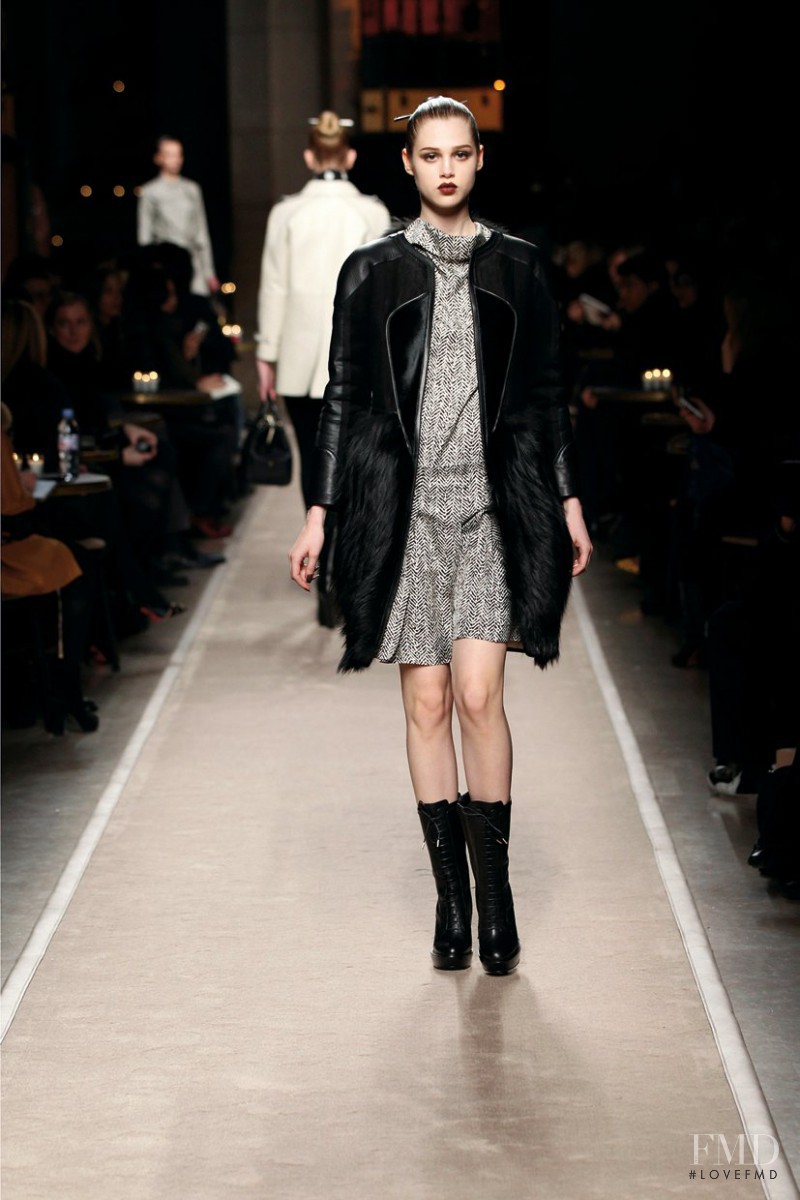 Anais Pouliot featured in  the Loewe fashion show for Autumn/Winter 2011