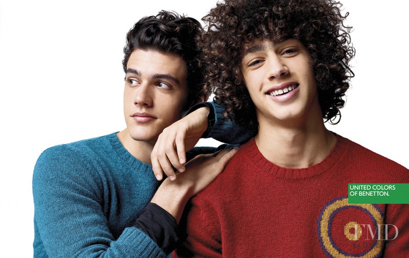 Xavier Serrano featured in  the United Colors of Benetton advertisement for Autumn/Winter 2016