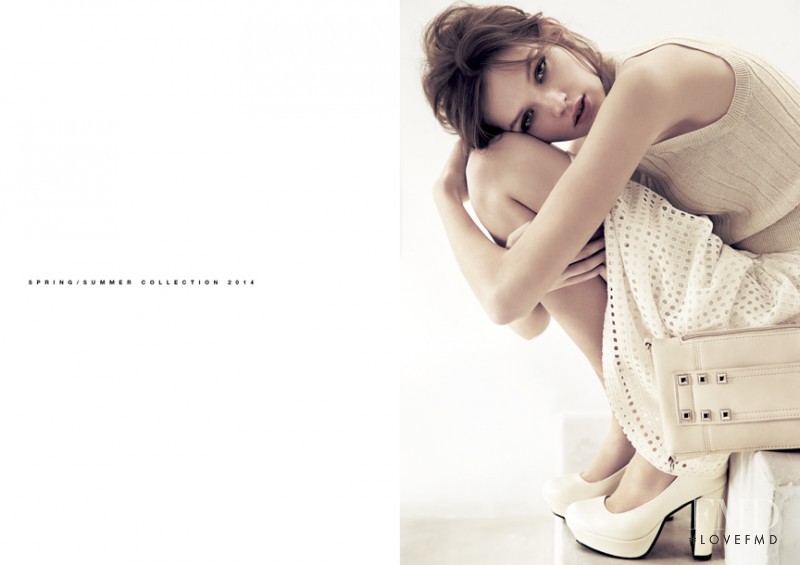 Eva Klimkova featured in  the & by P&D catalogue for Spring/Summer 2014