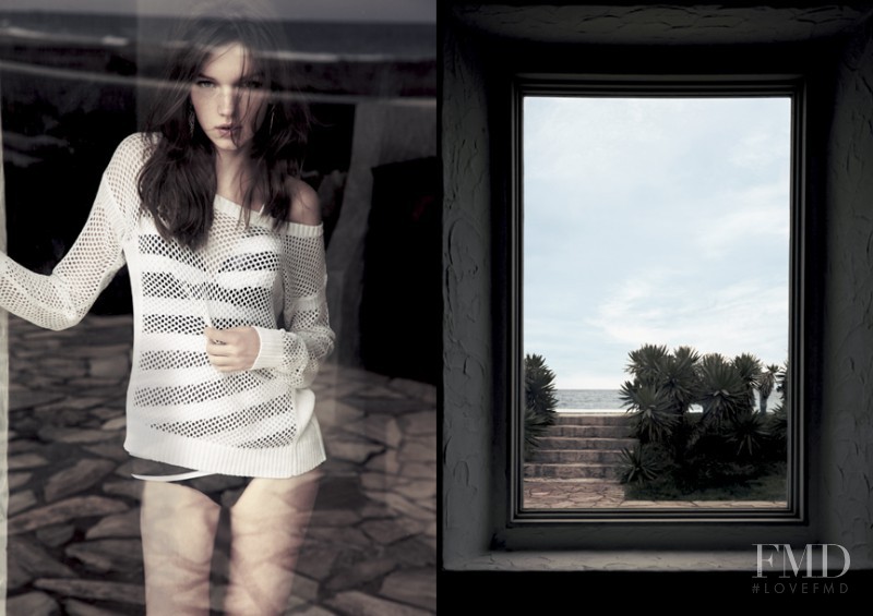 Eva Klimkova featured in  the & by P&D catalogue for Spring/Summer 2014