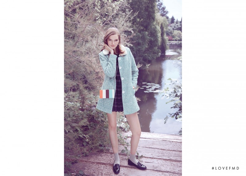 Eva Klimkova featured in  the Ole by Koton advertisement for Autumn/Winter 2016