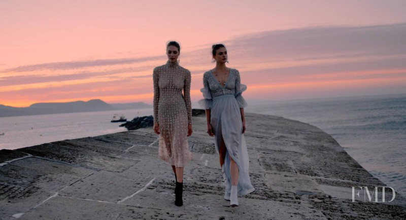 Claire De Regge featured in  the Temperley London advertisement for Autumn/Winter 2016