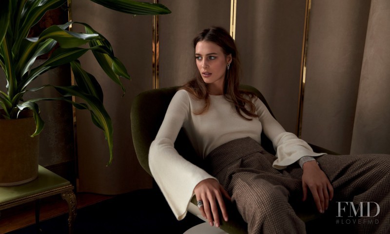 Claire De Regge featured in  the Carolina Bucci advertisement for Autumn/Winter 2016