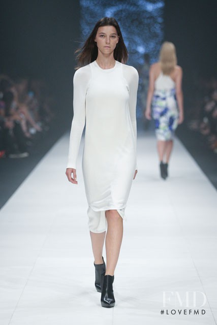 Stephanie Joy Field featured in  the VAMFF Grand Showcase featuring Josh Goot fashion show for Spring/Summer 2015