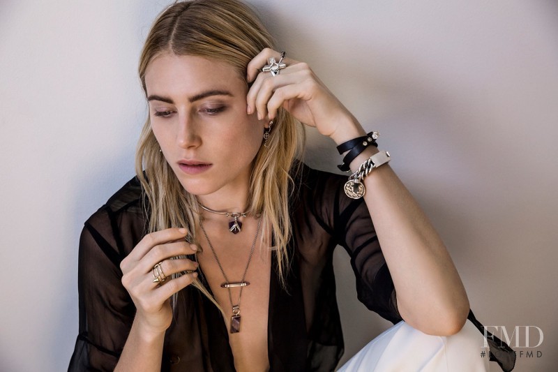 Dree Hemingway featured in  the ManiaMania Alchemy advertisement for Autumn/Winter 2015