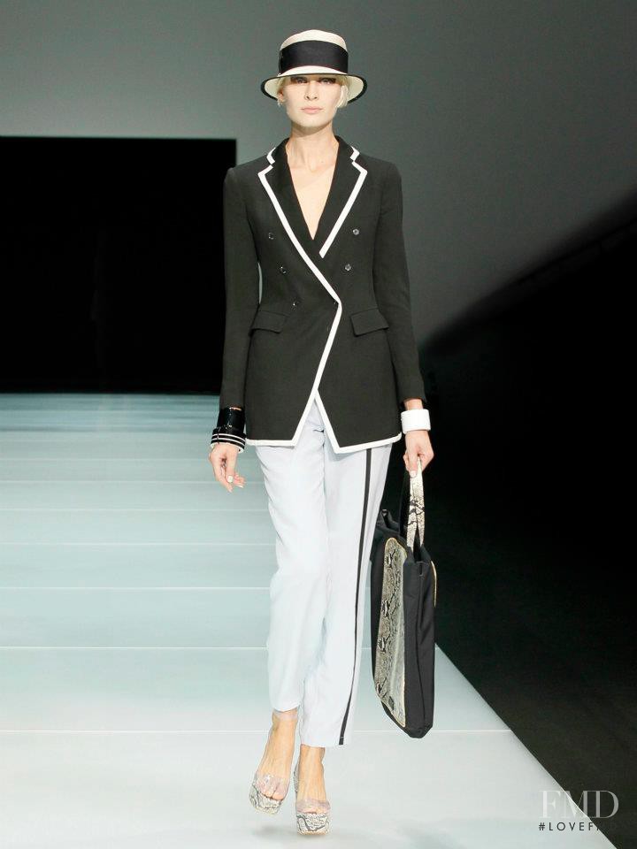 Emporio Armani fashion show for Spring/Summer 2012