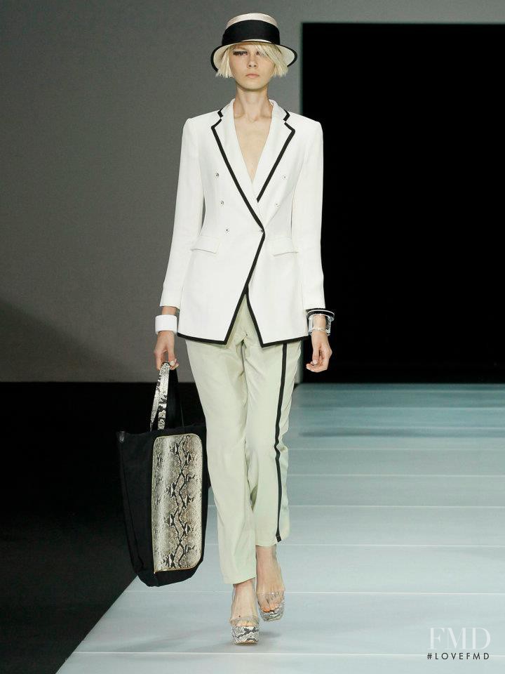 Emporio Armani fashion show for Spring/Summer 2012