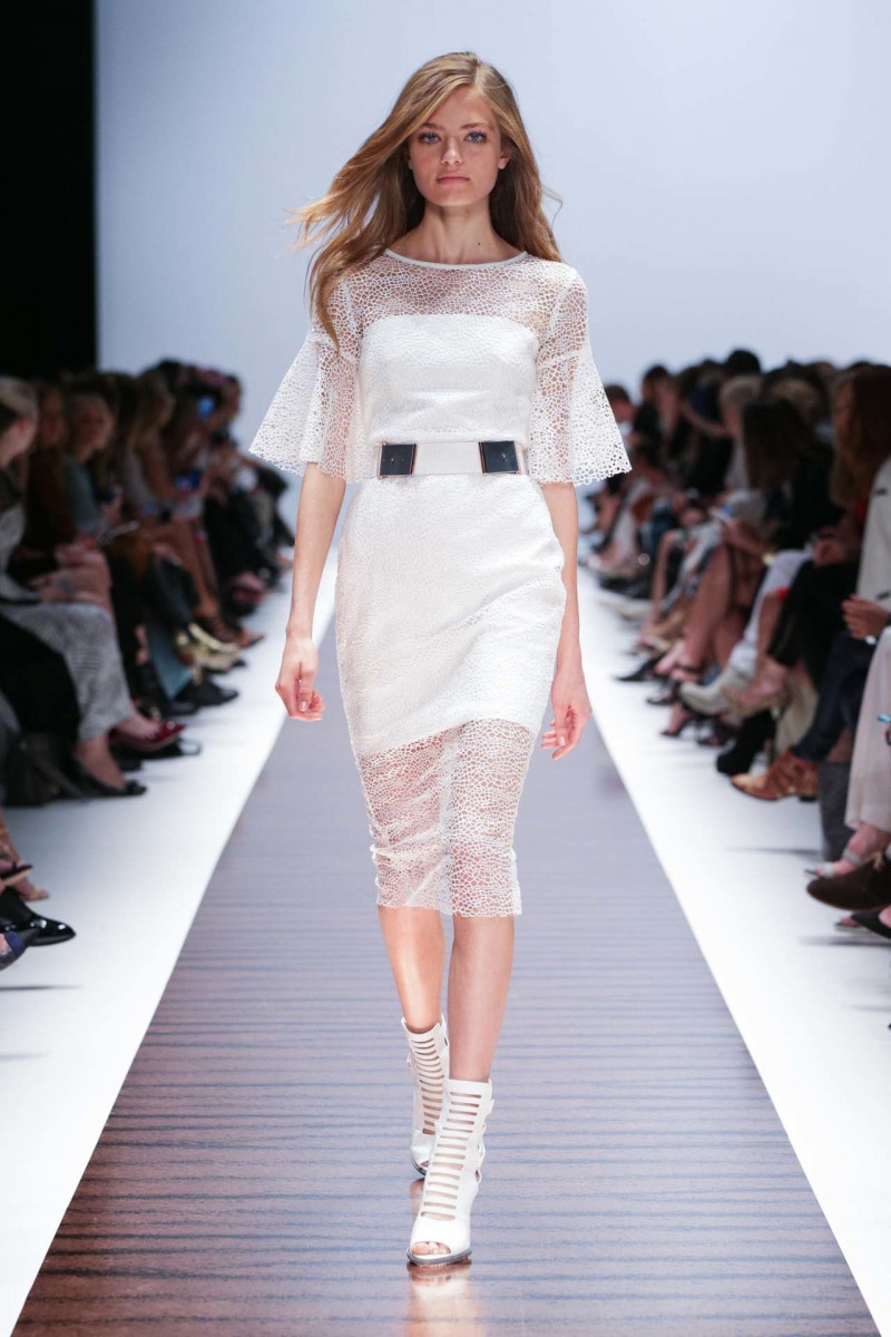 Anna Mila Guyenz featured in  the Ginger & Smart fashion show for Spring/Summer 2015