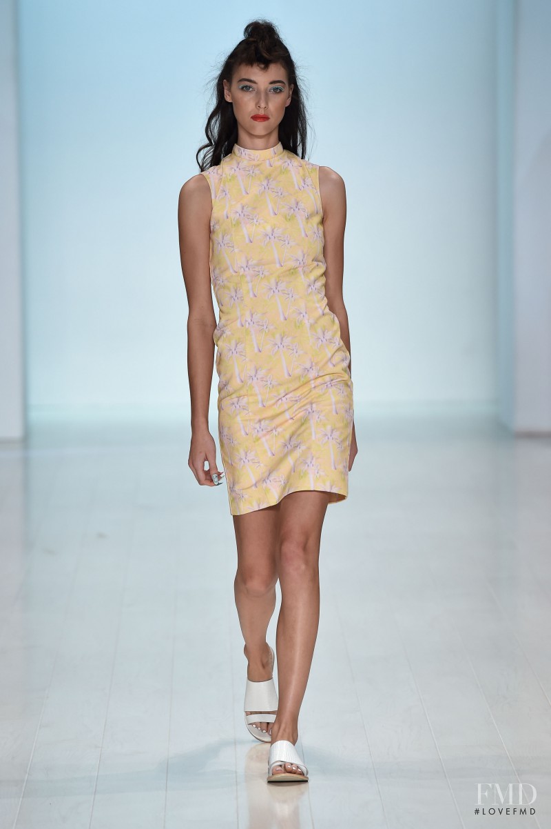 Stephanie Joy Field featured in  the Hayley Elsaesser fashion show for Spring/Summer 2014