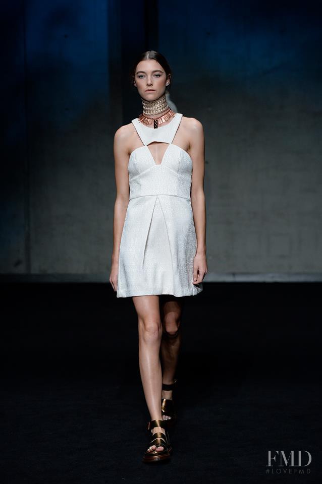 Stephanie Joy Field featured in  the Ixiah fashion show for Spring/Summer 2014