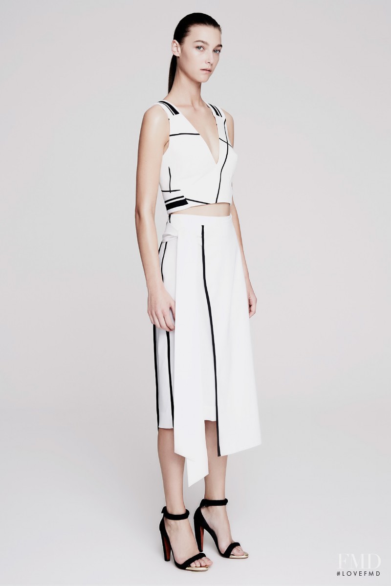 Stephanie Joy Field featured in  the Josh Goot lookbook for Resort 2015