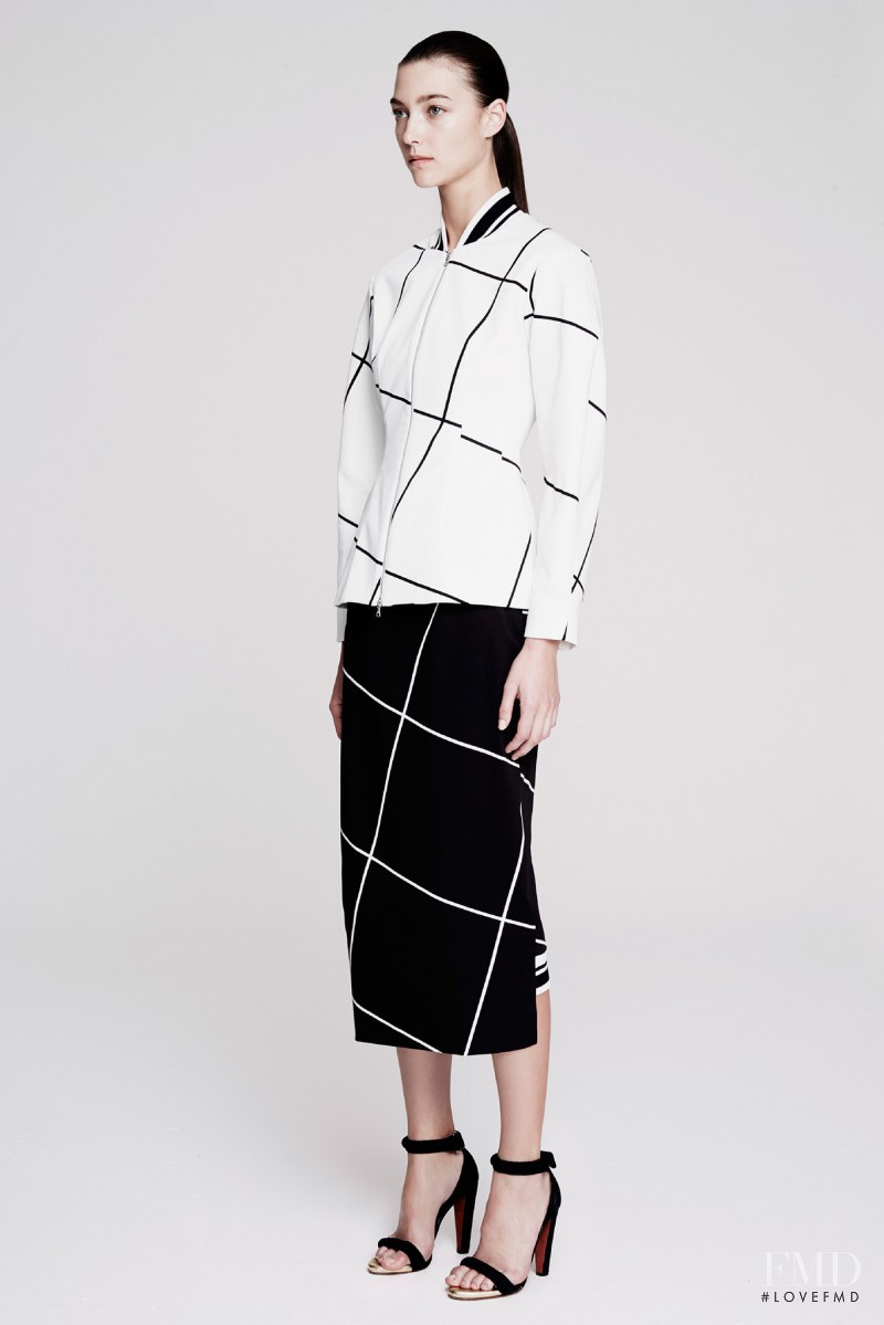 Stephanie Joy Field featured in  the Josh Goot lookbook for Resort 2015