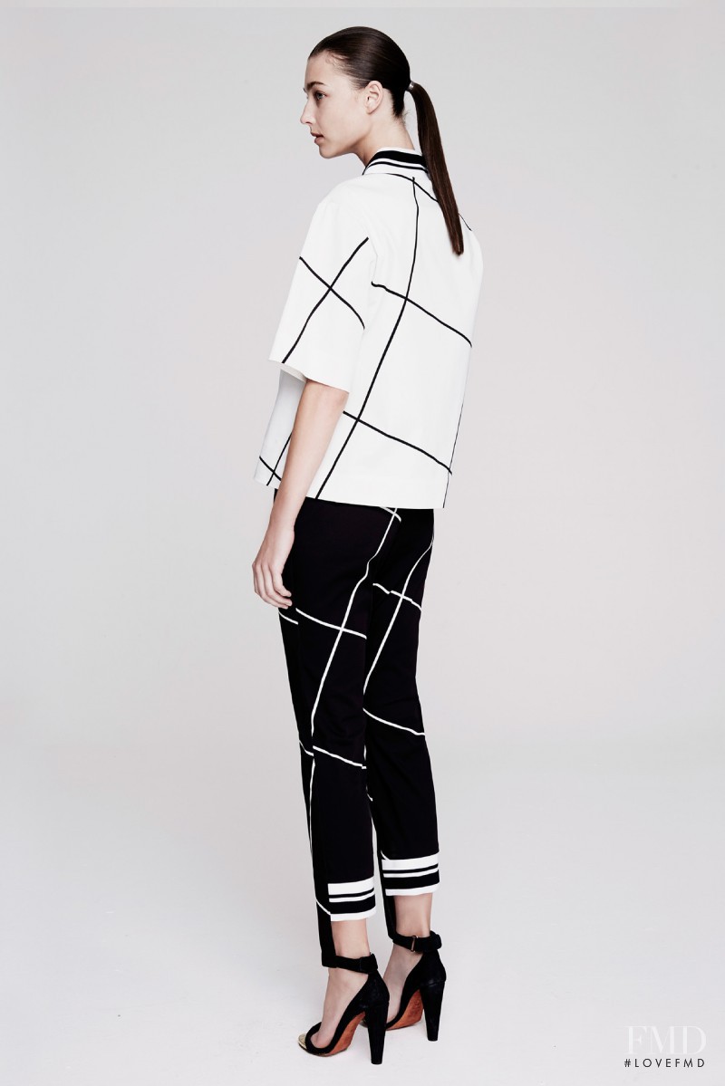 Stephanie Joy Field featured in  the Josh Goot lookbook for Resort 2015