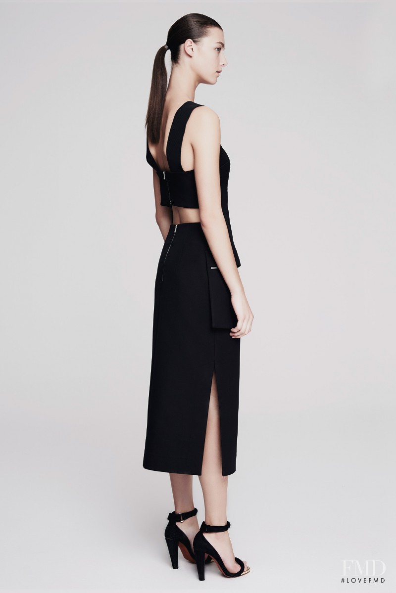 Stephanie Joy Field featured in  the Josh Goot lookbook for Resort 2015