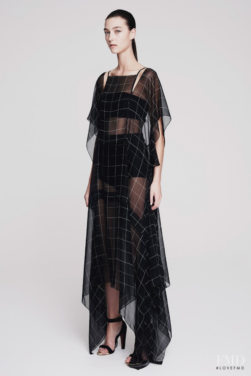 Stephanie Joy Field featured in  the Josh Goot lookbook for Resort 2015